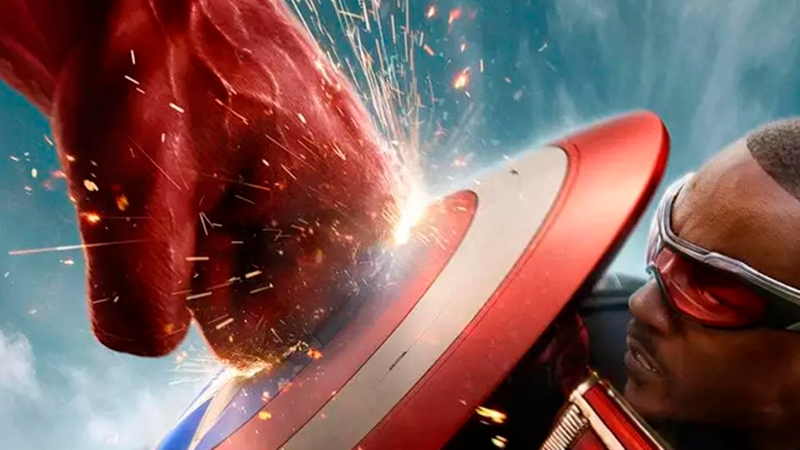 HULK VERMELHO COMO SAM WILSON PODE VENCE-LO.