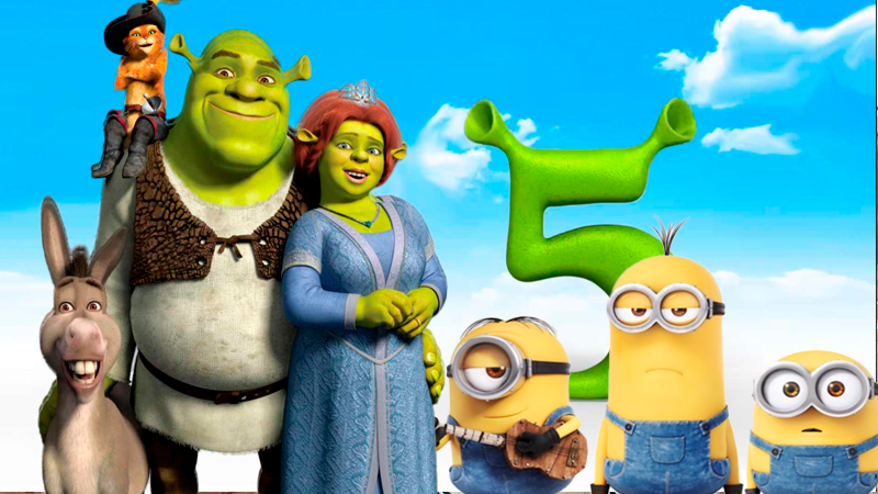 SHREK 5 E MINIONS 3 O QUE VEM POR AÍ.